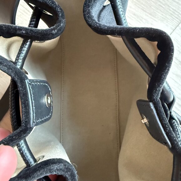 Theory Suede Messenger Bag - Picture 8 of 11